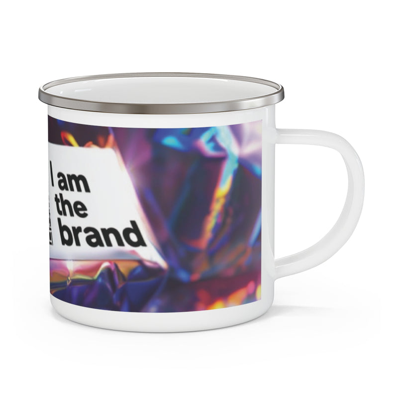 "I am the Brand" 12oz Coffee Cup | Cool Print Cup for Unisex | Restaurant Coffee Cups for Coffee2