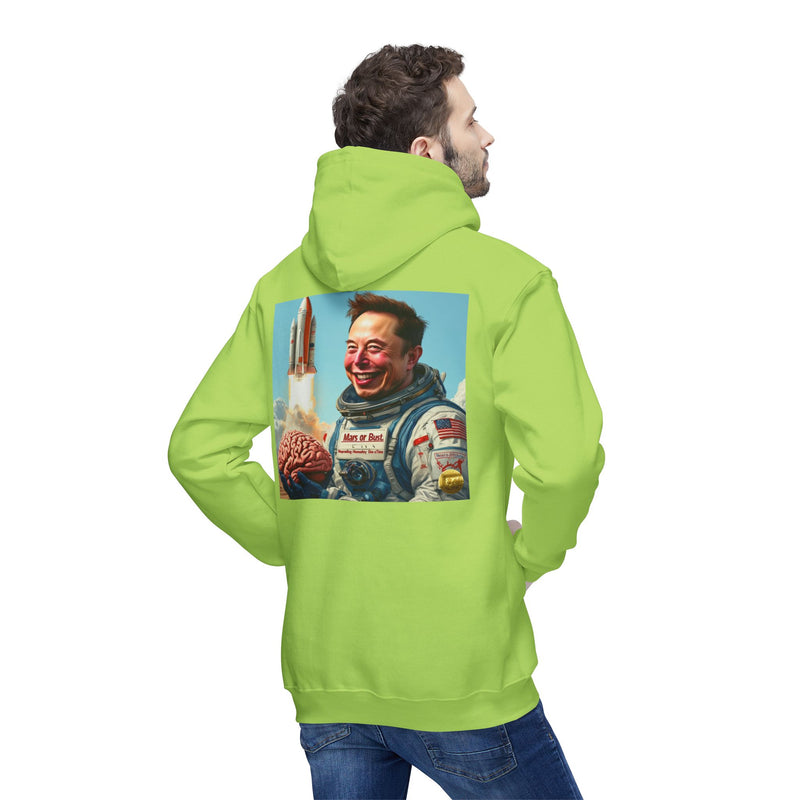 "Elon Musk Big Brain" Printed Sweatshirt Hoodie Long Sleeve Sweaters | Cool Print Sweatshirt for Unisex