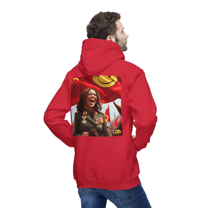 "Kamala Inspired Happy Face " Printed Sweatshirts Hoodie Long Sleeve Sweaters | Cool Print Sweatshirt for Unisex