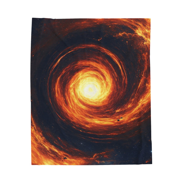 Galaxy Printed Velveteen Blanket | Soft Lightweight Blanket for Bed, Sofa, Travel, Picnics, Home Decor and Camping