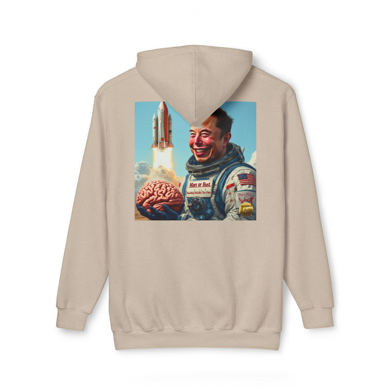 "Elon Musk Big Brain" Printed Sweatshirt Hoodie Long Sleeve Sweaters | Cool Print Sweatshirt for Unisex