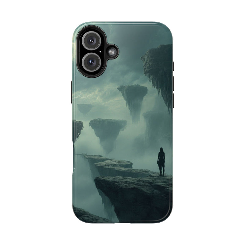 Abyssal Descent Depths IPhone Case | Clear Case with Fiery Look | Slim IPhone Case Cover for Unisex