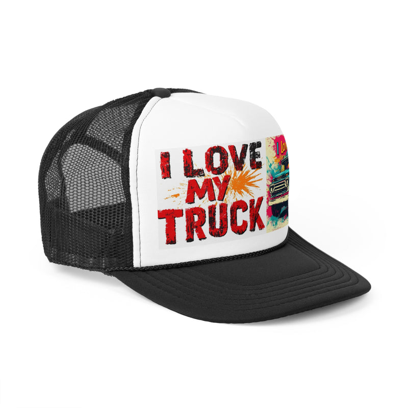 Trucker Unisex Classic Printed Cap | I Love my Truck Adjustable Cap for Men and Women