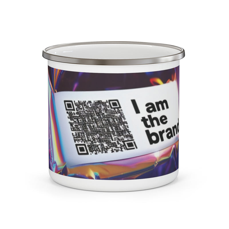 "I am the Brand" 12oz Coffee Cup | Cool Print Cup for Unisex | Restaurant Coffee Cups for Coffee2