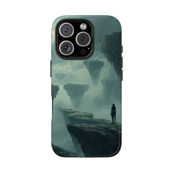 Abyssal Descent Depths IPhone Case | Clear Case with Fiery Look | Slim IPhone Case Cover for Unisex