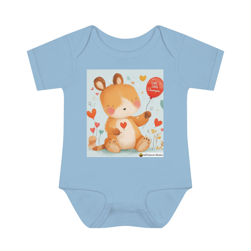 Printed Unisex Baby Rib Infant Bodysuit | 100% Combed Ring-Spun Cotton Bodysuit| Dress Your Little One in Style