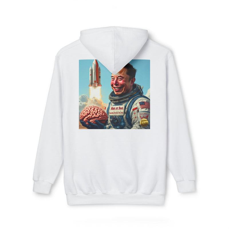 "Elon Musk Big Brain" Printed Sweatshirt Hoodie Long Sleeve Sweaters | Cool Print Sweatshirt for Unisex