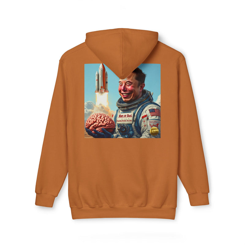 "Elon Musk Big Brain" Printed Sweatshirt Hoodie Long Sleeve Sweaters | Cool Print Sweatshirt for Unisex