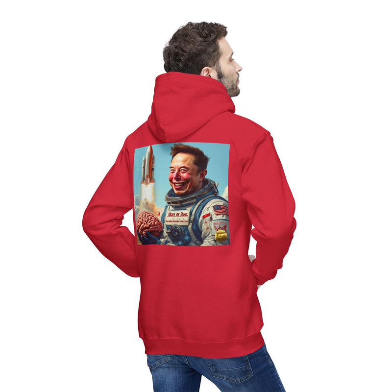 "Elon Musk Big Brain" Printed Sweatshirt Hoodie Long Sleeve Sweaters | Cool Print Sweatshirt for Unisex