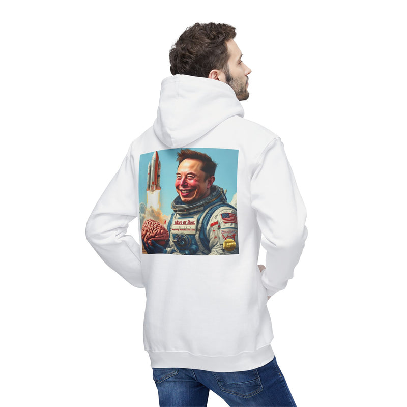 "Elon Musk Big Brain" Printed Sweatshirt Hoodie Long Sleeve Sweaters | Cool Print Sweatshirt for Unisex