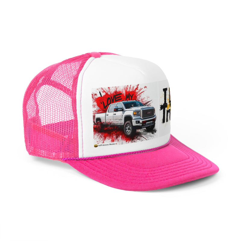 Trucker Unisex Classic Printed Cap | I Love my Truck Adjustable Cap for Men and Women