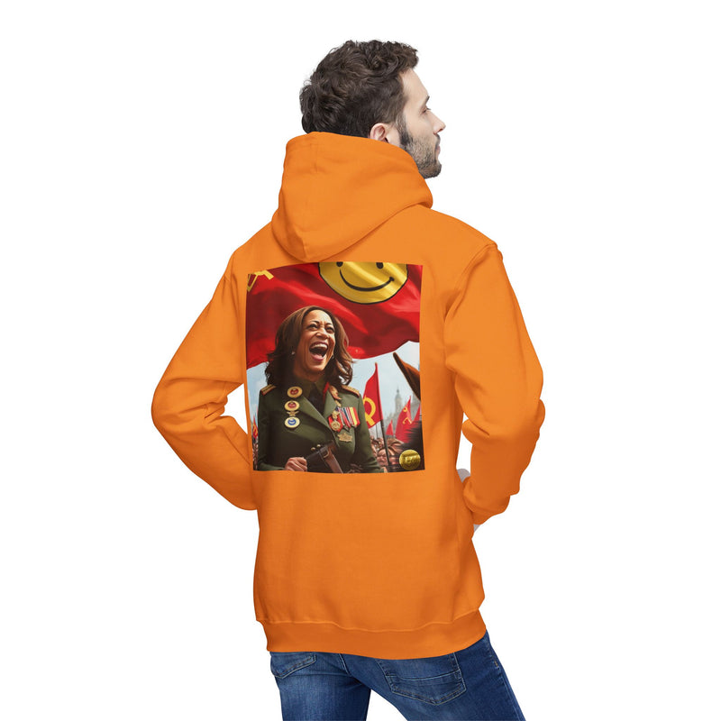 "Kamala Inspired Happy Face " Printed Sweatshirts Hoodie Long Sleeve Sweaters | Cool Print Sweatshirt for Unisex