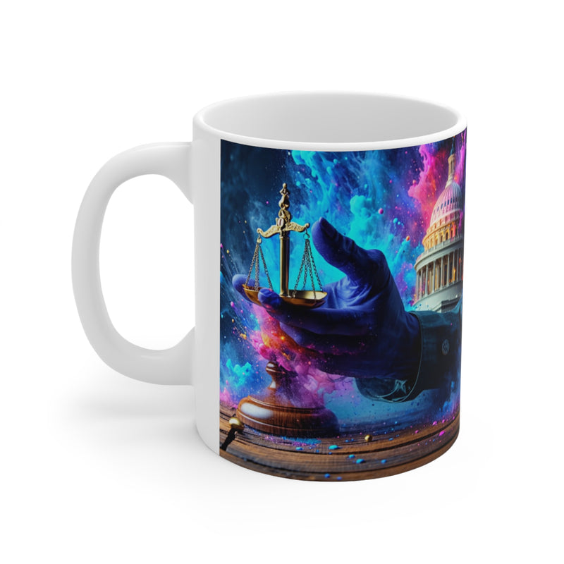 "Artistic Masterpiece" Printed Ceramic 15oz and 11oz Coffee Cup | Printed Cup for Unisex | Restaurant, Kitchen, Dinning Coffee Cups