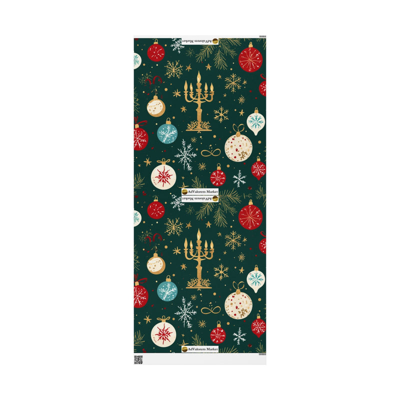 Christmas Gift Wrapping Paper | Gift Wrapping Paper for Christmas | Available in three sizes—30" × 36", 30" × 72", and 30" x 180"