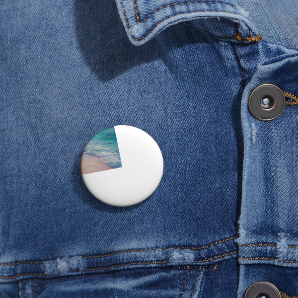 Customized Personalized Pin Badge With Photo Logo & Text