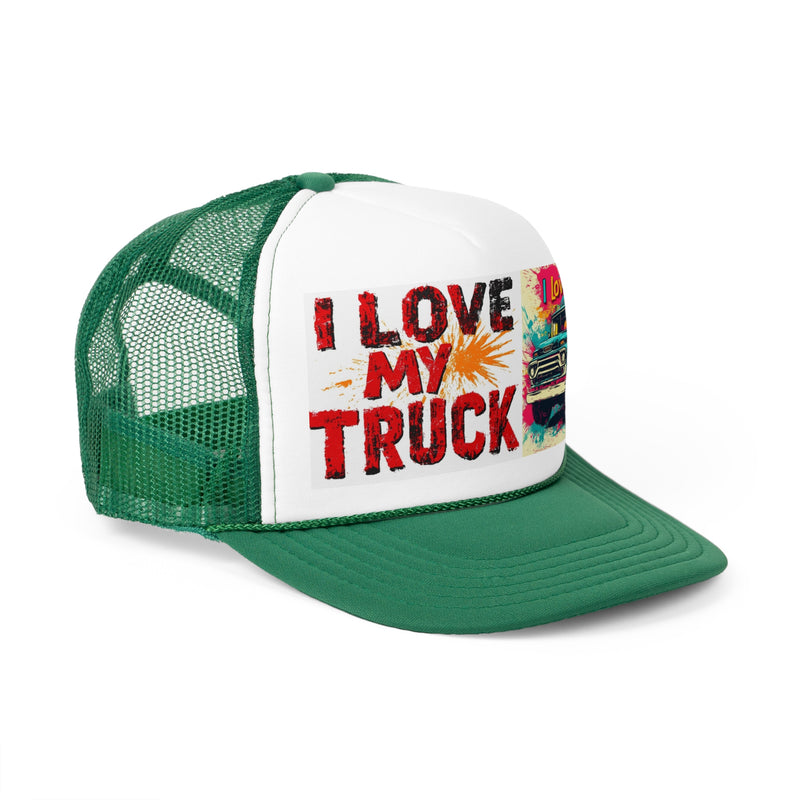 Trucker Unisex Classic Printed Cap | I Love my Truck Adjustable Cap for Men and Women