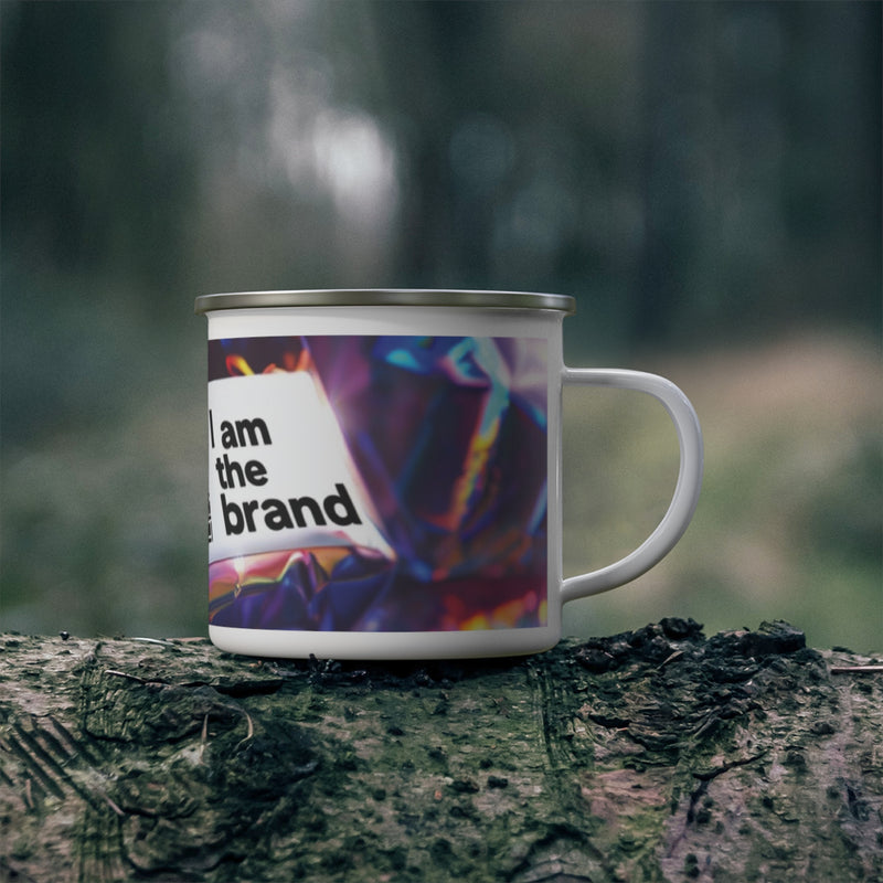 "I am the Brand" 12oz Coffee Cup | Cool Print Cup for Unisex | Restaurant Coffee Cups for Coffee2