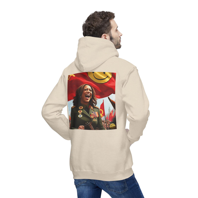 "Kamala Inspired Happy Face " Printed Sweatshirts Hoodie Long Sleeve Sweaters | Cool Print Sweatshirt for Unisex