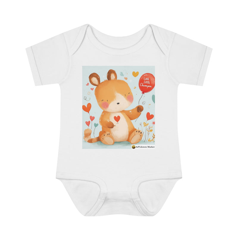 Printed Unisex Baby Rib Infant Bodysuit | 100% Combed Ring-Spun Cotton Bodysuit| Dress Your Little One in Style