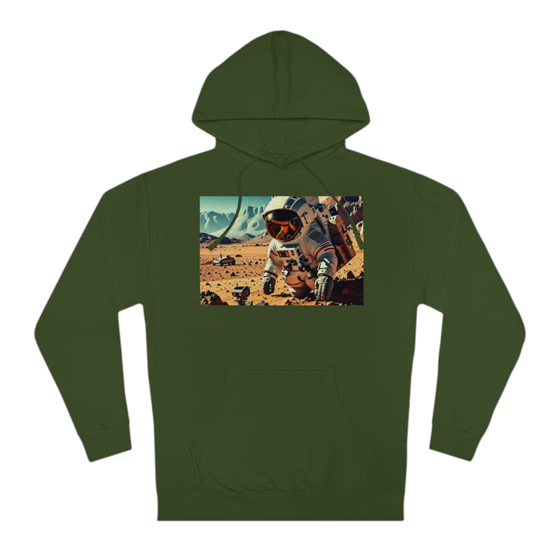 "Mars Rover Adventure" Printed Sweatshirt Hoodie Long Sleeve Sweaters | Cool Print Sweatshirt for Unisex