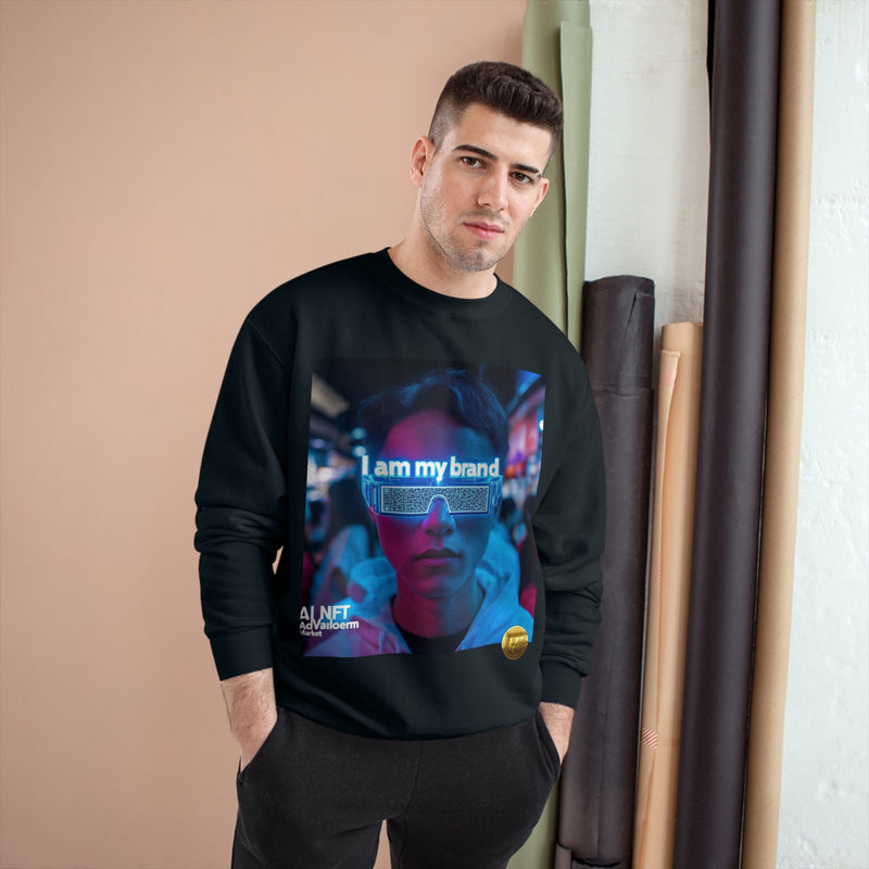 "NFT Glasses" Printed Sweatshirt Long Sleeve Sweaters | Cool Print Sweatshirt for Unisex