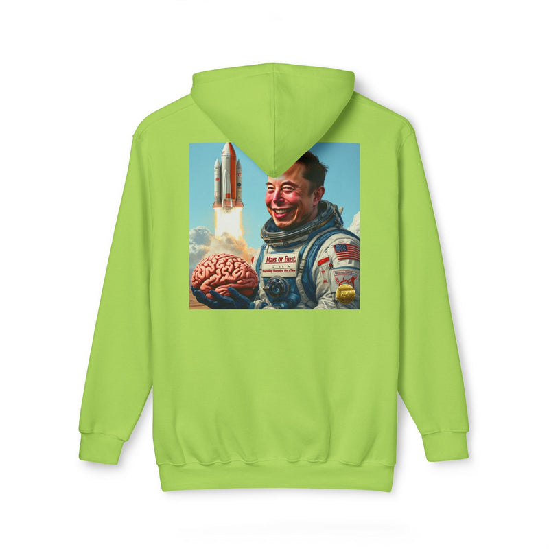 "Elon Musk Big Brain" Printed Sweatshirt Hoodie Long Sleeve Sweaters | Cool Print Sweatshirt for Unisex