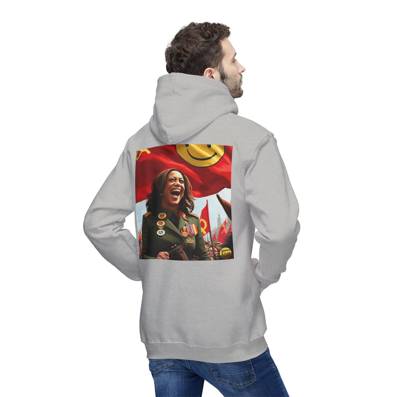 "Kamala Inspired Happy Face " Printed Sweatshirts Hoodie Long Sleeve Sweaters | Cool Print Sweatshirt for Unisex