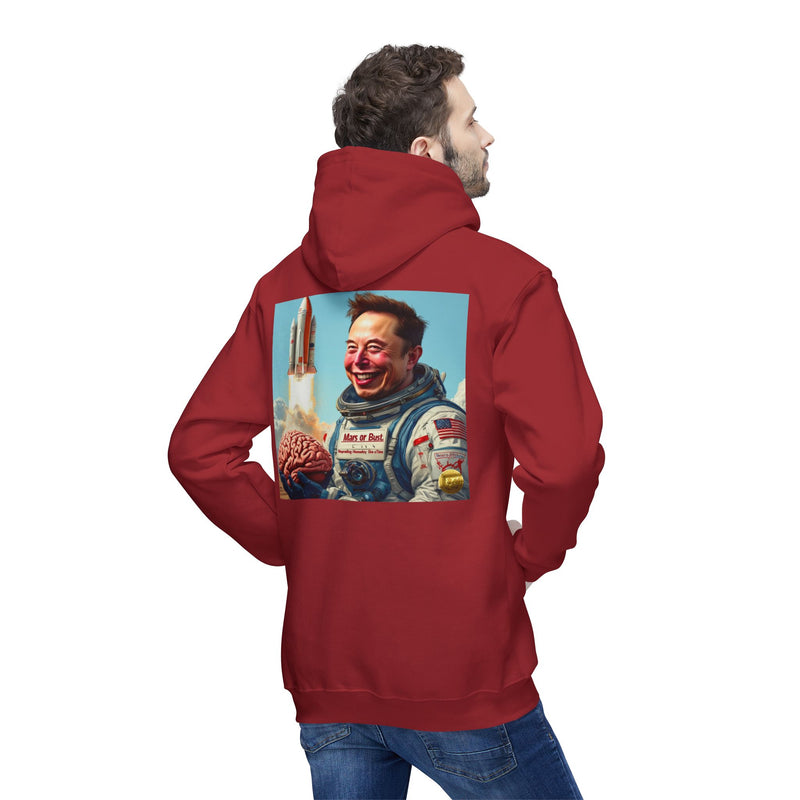 "Elon Musk Big Brain" Printed Sweatshirt Hoodie Long Sleeve Sweaters | Cool Print Sweatshirt for Unisex