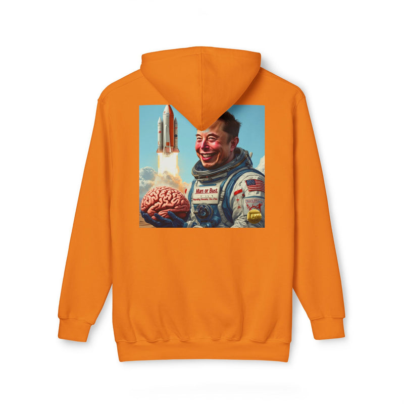 "Elon Musk Big Brain" Printed Sweatshirt Hoodie Long Sleeve Sweaters | Cool Print Sweatshirt for Unisex