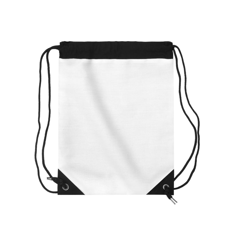 "I am the Brand" Printed Polyester Drawstring Back Bag | Drawstring Bags Sports, Gym, Travel, Swimming, Beach